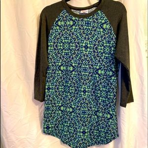 LulaRoe 3/4 Sleeve Shirt